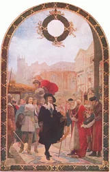 Charles I demanding the five members of the Guildhall 1641-1642